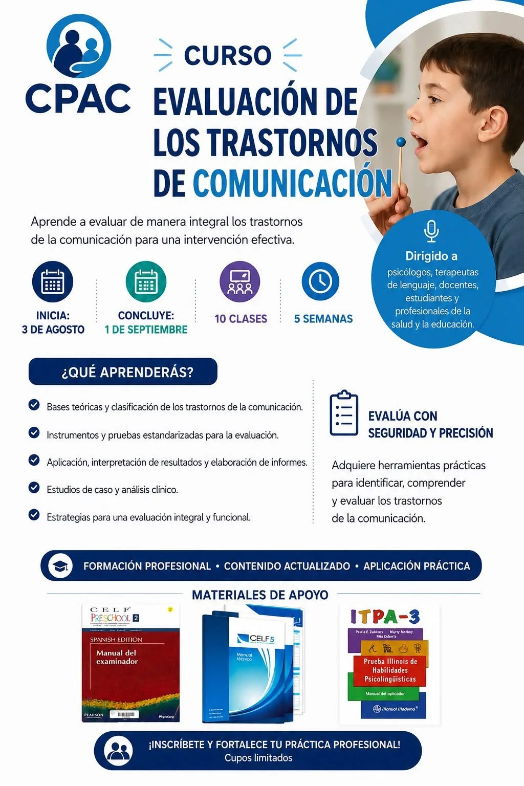 CPAC: Evaluación de los trastornos de comunicación