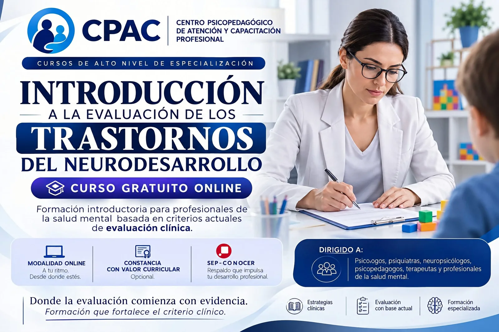 CPAC: introducción a la evaluación de los trastornos del neurodesarrollo